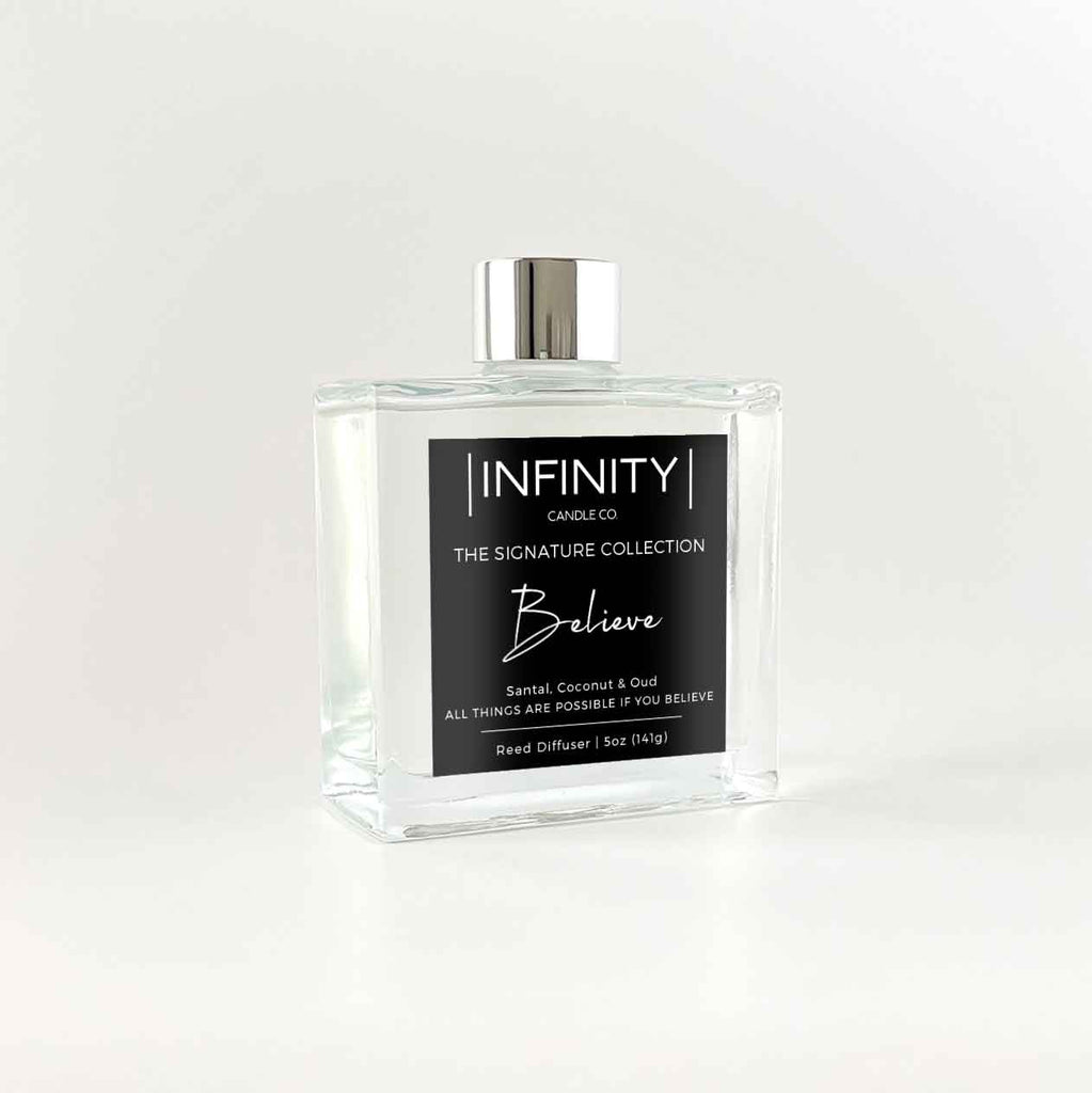 Believe Reed Diffuser - The Signature Collection - infinitycandlecompany