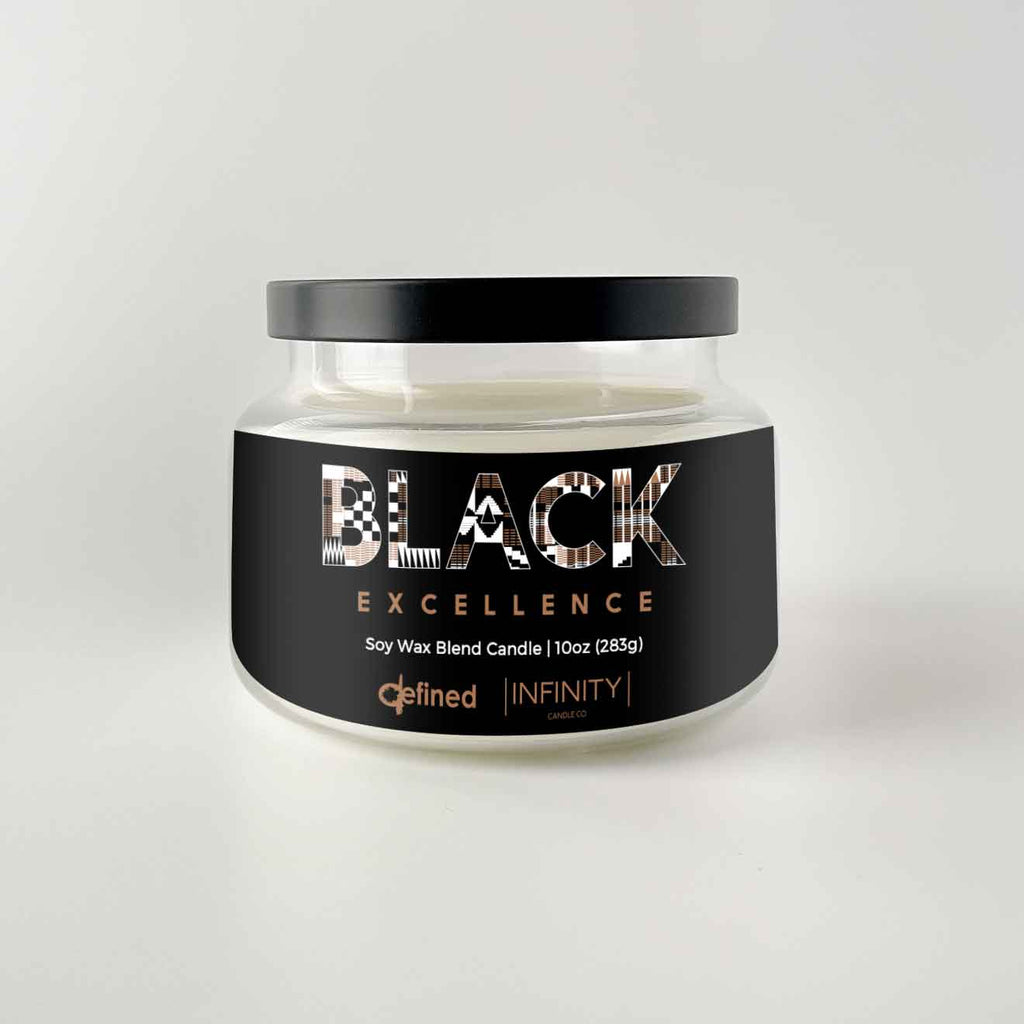 Black Excellence Candle - The Artist Collection - infinitycandlecompany