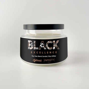 Black Excellence Candle - The Artist Collection - infinitycandlecompany