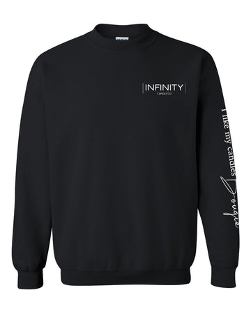 I Like My Candles Bougie Crewneck Sweatshirt - infinitycandlecompany