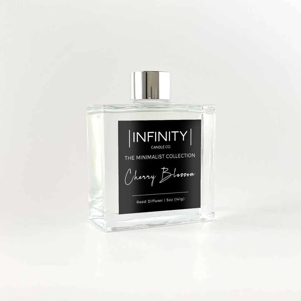 Cherry Blossom Reed Diffuser - The Minimalist Collection - infinitycandlecompany