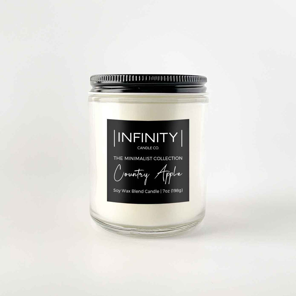 Country Apple Candle - The Minimalist Collection - infinitycandlecompany