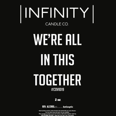 Hand Sanitizer - 2oz. Unscented - infinitycandlecompany