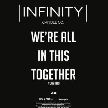 Hand Sanitizer - 2oz. Unscented - infinitycandlecompany