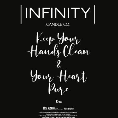 Hand Sanitizer - 2oz. Unscented - infinitycandlecompany