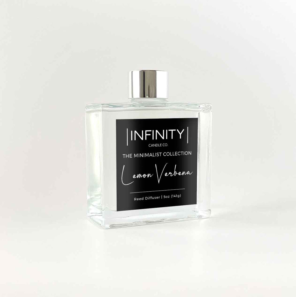 Lemon Verbena Reed Diffuser - The Minimalist Collection - infinitycandlecompany