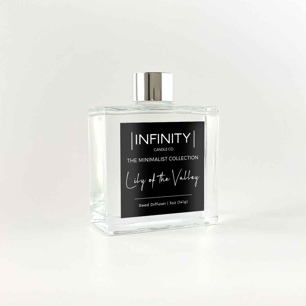 Lily of the Valley Reed Diffuser - The Minimalist Collection - infinitycandlecompany