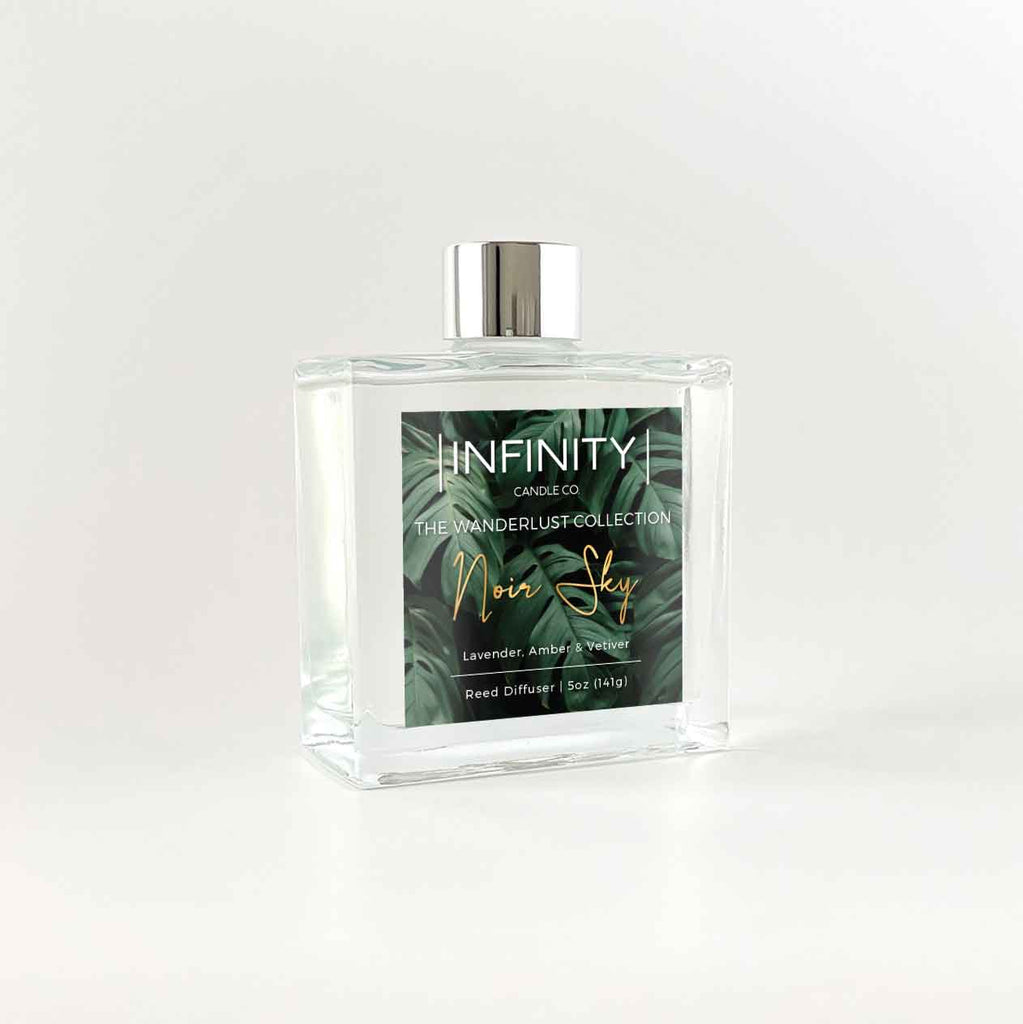 Noir Sky Reed Diffuser - The Wanderlust Collection - infinitycandlecompany